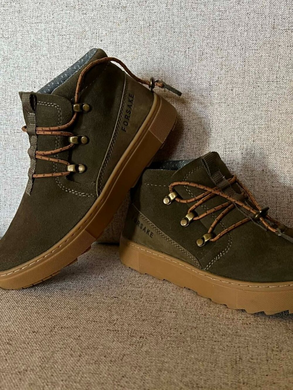 Forsake "Lucie" Slip-boot Casual Outdoor Olive Green W Size 5